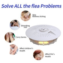 Load image into Gallery viewer, Household Flea Trap Lamp Indoor Trap Mosquito Flies Cockroach Lamp, Pearl White
