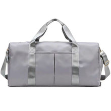 Load image into Gallery viewer, 20200 Large Capacity Waterproof Sports Fitness Messenger Bag, Size:, S (Black), S (Pink), S (Wine Red), S (Light Purple), S (Fruit Green), S (Light Blue), S (Dark Blue), L (Light Grey), L (Pink), L (Taro Purple), L (Light Blue), L (Fruit Green), L (Bla...