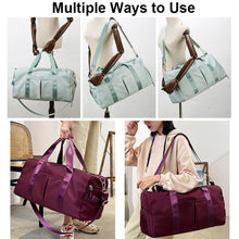 Load image into Gallery viewer, 20200 Large Capacity Waterproof Sports Fitness Messenger Bag, Size:, S (Black), S (Pink), S (Wine Red), S (Light Purple), S (Fruit Green), S (Light Blue), S (Dark Blue), L (Light Grey), L (Pink), L (Taro Purple), L (Light Blue), L (Fruit Green), L (Bla...