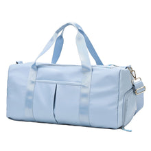Load image into Gallery viewer, 20200 Large Capacity Waterproof Sports Fitness Messenger Bag, Size:, S (Black), S (Pink), S (Wine Red), S (Light Purple), S (Fruit Green), S (Light Blue), S (Dark Blue), L (Light Grey), L (Pink), L (Taro Purple), L (Light Blue), L (Fruit Green), L (Bla...
