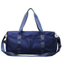 Load image into Gallery viewer, 20200 Large Capacity Waterproof Sports Fitness Messenger Bag, Size:, S (Black), S (Pink), S (Wine Red), S (Light Purple), S (Fruit Green), S (Light Blue), S (Dark Blue), L (Light Grey), L (Pink), L (Taro Purple), L (Light Blue), L (Fruit Green), L (Bla...