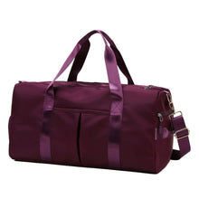 Load image into Gallery viewer, 20200 Large Capacity Waterproof Sports Fitness Messenger Bag, Size:, S (Black), S (Pink), S (Wine Red), S (Light Purple), S (Fruit Green), S (Light Blue), S (Dark Blue), L (Light Grey), L (Pink), L (Taro Purple), L (Light Blue), L (Fruit Green), L (Bla...