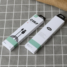 Load image into Gallery viewer, 50 PCS Data Cable Packaging Carton Mobile Phone Charging Cable Storage Box