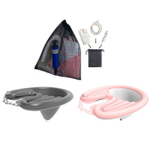 Load image into Gallery viewer, Household Pregnant And Elderly Recline Shampoo Basin Hair Care, Black, Pink, Pink+Drain Pocket, Black+Drain Pocket