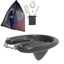 Load image into Gallery viewer, Household Pregnant And Elderly Recline Shampoo Basin Hair Care, Black, Pink, Pink+Drain Pocket, Black+Drain Pocket