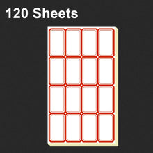 Load image into Gallery viewer, 2 Bags Handwritten Self-adhesive Small Label Stickers, 4608 Red 50x28mm, 4608 Blue 50x28mm, 4621 Red 26x15mm, 4621 Blue 26x15mm, 4622 Red 28x20mm, 4622 Blue 28x20mm, 4623 Red 28x20mm, 4623 Blue 28x20mm, 4625 Red 37x25mm, 4625 Blue 37x25mm              ...