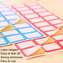 Load image into Gallery viewer, 2 Bags Handwritten Self-adhesive Small Label Stickers, 4608 Red 50x28mm, 4608 Blue 50x28mm, 4621 Red 26x15mm, 4621 Blue 26x15mm, 4622 Red 28x20mm, 4622 Blue 28x20mm, 4623 Red 28x20mm, 4623 Blue 28x20mm, 4625 Red 37x25mm, 4625 Blue 37x25mm              ...