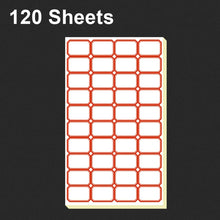 Load image into Gallery viewer, 2 Bags Handwritten Self-adhesive Small Label Stickers, 4608 Red 50x28mm, 4608 Blue 50x28mm, 4621 Red 26x15mm, 4621 Blue 26x15mm, 4622 Red 28x20mm, 4622 Blue 28x20mm, 4623 Red 28x20mm, 4623 Blue 28x20mm, 4625 Red 37x25mm, 4625 Blue 37x25mm              ...