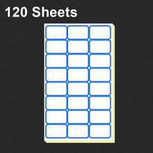 Load image into Gallery viewer, 2 Bags Handwritten Self-adhesive Small Label Stickers, 4608 Red 50x28mm, 4608 Blue 50x28mm, 4621 Red 26x15mm, 4621 Blue 26x15mm, 4622 Red 28x20mm, 4622 Blue 28x20mm, 4623 Red 28x20mm, 4623 Blue 28x20mm, 4625 Red 37x25mm, 4625 Blue 37x25mm              ...