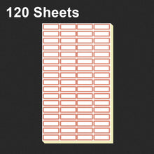 Load image into Gallery viewer, 2 Bags Handwritten Self-adhesive Small Label Stickers, 4608 Red 50x28mm, 4608 Blue 50x28mm, 4621 Red 26x15mm, 4621 Blue 26x15mm, 4622 Red 28x20mm, 4622 Blue 28x20mm, 4623 Red 28x20mm, 4623 Blue 28x20mm, 4625 Red 37x25mm, 4625 Blue 37x25mm              ...