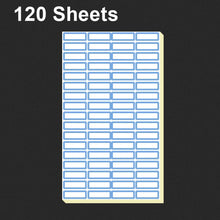 Load image into Gallery viewer, 2 Bags Handwritten Self-adhesive Small Label Stickers, 4608 Red 50x28mm, 4608 Blue 50x28mm, 4621 Red 26x15mm, 4621 Blue 26x15mm, 4622 Red 28x20mm, 4622 Blue 28x20mm, 4623 Red 28x20mm, 4623 Blue 28x20mm, 4625 Red 37x25mm, 4625 Blue 37x25mm              ...
