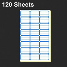 Load image into Gallery viewer, 2 Bags Handwritten Self-adhesive Small Label Stickers, 4608 Red 50x28mm, 4608 Blue 50x28mm, 4621 Red 26x15mm, 4621 Blue 26x15mm, 4622 Red 28x20mm, 4622 Blue 28x20mm, 4623 Red 28x20mm, 4623 Blue 28x20mm, 4625 Red 37x25mm, 4625 Blue 37x25mm              ...