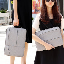 Load image into Gallery viewer, ST02 Large-capacity Waterproof Shock-absorbing Laptop Handbag, 13.3 inches, 14.1-15.4 inches, 15.6 inches