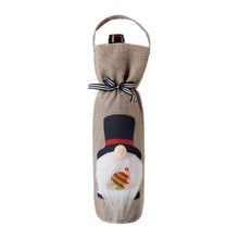 Load image into Gallery viewer, Christmas Decoration Supplies Tote Bottle Cover Champagne Red Wine Bag