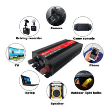 Load image into Gallery viewer, Gurxun Sine Wave Inverter 3000W 2/24/48/60V To 220V Car Boost Converter, 3000W 60V-220V, 3000W 12V-220V, 3000W 24V-220V, 3000W 48V-220V