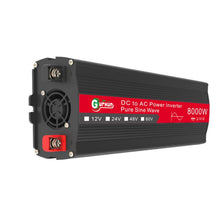 Load image into Gallery viewer, Gurxun 8000W High Power Household Car Sine Wave Inverter, 8000W 12V To 220V, 8000W 24V To 220V, 8000W 48V To 220V, 8000W 60V To 220V