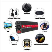 Load image into Gallery viewer, Gurxun 8000W High Power Household Car Sine Wave Inverter, 8000W 12V To 220V, 8000W 24V To 220V, 8000W 48V To 220V, 8000W 60V To 220V