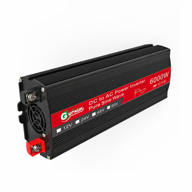 Gurxun 6000W High Power Sine Wave Inverter With Single Digital Display, 6000W 12V-220V, 6000W 24V-220V, 6000W 48V-220V, 6000W 60V-220V
