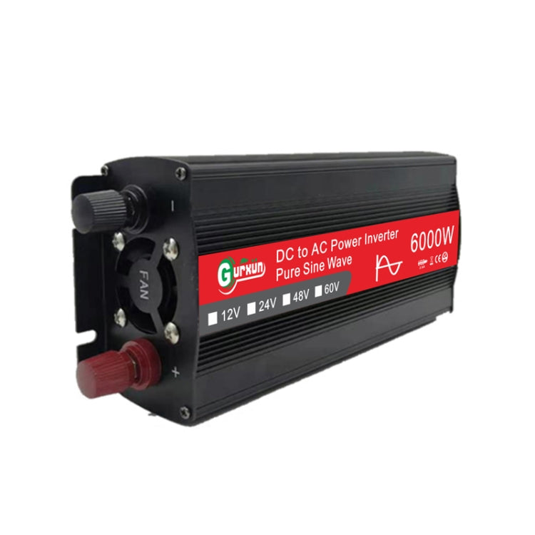 Gurxun 6000W High Power Sine Wave Inverter With Single Digital Display, 6000W 12V-220V, 6000W 24V-220V, 6000W 48V-220V, 6000W 60V-220V