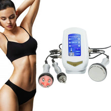 Load image into Gallery viewer, 3-in-1 40K Ultrasonic Fat Blasting Device  Radio Frequency Beauty Device, Metal Handle, Plastic Handle