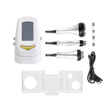 Load image into Gallery viewer, 3-in-1 40K Ultrasonic Fat Blasting Device  Radio Frequency Beauty Device, Metal Handle, Plastic Handle