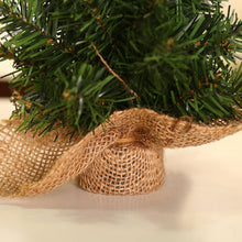Load image into Gallery viewer, Hemp Bottom Mini Christmas Tree Shopping Mall Window Desktop Decoration, Size:, A-S11 20cm, A-S10 30cm