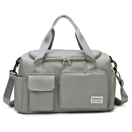 B-X336 Large Capacity Waterproof Travel Gym Bag Luggage Bag, S, L