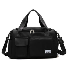 B-X336 Large Capacity Waterproof Travel Gym Bag Luggage Bag, S, L