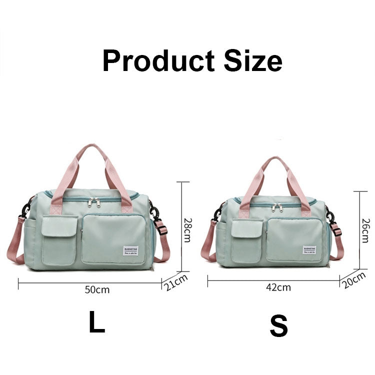 B-X336 Large Capacity Waterproof Travel Gym Bag Luggage Bag, S, L