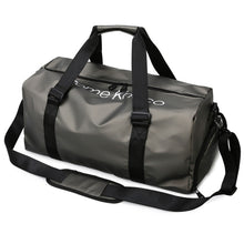 Load image into Gallery viewer, B-316 Large Capacity Glossy Waterproof Fitness Bag Luggage Bag, Red, Blue, Black, Grey