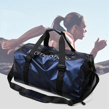 Load image into Gallery viewer, B-316 Large Capacity Glossy Waterproof Fitness Bag Luggage Bag, Red, Blue, Black, Grey