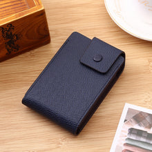 Load image into Gallery viewer, Organ Card Holder Large-capacity Card Sleeve For Men And Women, Horizontal Blue, Horizontal Black, Horizontal Coffee, Vertical Blue, Vertical  Black, Vertical Coffee