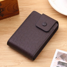 Load image into Gallery viewer, Organ Card Holder Large-capacity Card Sleeve For Men And Women, Horizontal Blue, Horizontal Black, Horizontal Coffee, Vertical Blue, Vertical  Black, Vertical Coffee