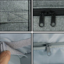 Load image into Gallery viewer, Nail Polish Storage Bag Portable Essential Oil Lipstick Organizer, Grey