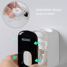 Load image into Gallery viewer, ECOCO E1922 Children Adult Double Position Automatic Toothpaste Squeezing Device, E1922 Black, E1922 Grey