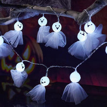 Load image into Gallery viewer, LED Halloween Decoration Luminous Cloth Ghost Ornament String Light, 1.5m 10 Lights, 3m 20 Lights, 6m 40 Lights