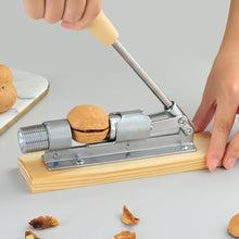 Load image into Gallery viewer, Walnut Clip Home Walnut Peeling Tool Nut Shell Cracking Plier, Wooden