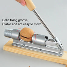 Load image into Gallery viewer, Walnut Clip Home Walnut Peeling Tool Nut Shell Cracking Plier, Wooden