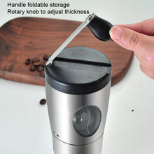 Load image into Gallery viewer, Manual Coffee Bean Grinding Machine Household Small Portable Coffee Machine, Stainless Steel