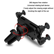 Load image into Gallery viewer, KM-20 Car Universal Air Outlet Gravity Mobile Phone Holder, Black, Silver, Red