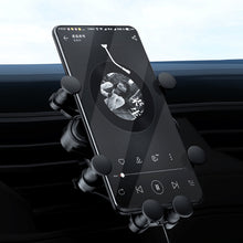 Load image into Gallery viewer, KM-20 Car Universal Air Outlet Gravity Mobile Phone Holder, Black, Silver, Red