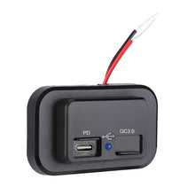 Load image into Gallery viewer, 18W QC3.0 Fast Charge PD Car RV Boat Charger, 18W
