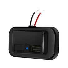 Load image into Gallery viewer, 4.8A Punch-Free Automatic Spring Cover RV Bus Modified Dual USB Car Charger, 4.8A