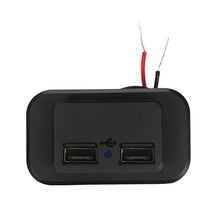 Load image into Gallery viewer, 4.8A Punch-Free Automatic Spring Cover RV Bus Modified Dual USB Car Charger, 4.8A