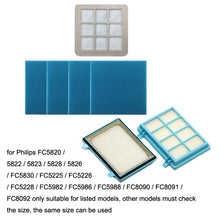 Load image into Gallery viewer, For Philips Vacuum Cleaner FC5823 / FC5826 / FC5830 / FC5832 Accessories, Air Inlet Filter, 5PCS Sponge, Outlet Filter