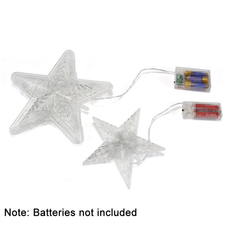 Christmas Tree Top Light LED Glowing Star Lights, Size:, Small Battery Model, Large Battery Model, Small EU Plug, Large EU Plug