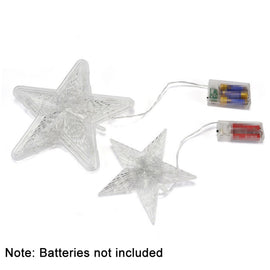 Christmas Tree Top Light LED Glowing Star Lights, Size:, Small Battery Model, Large Battery Model, Small EU Plug, Large EU Plug