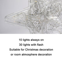 Load image into Gallery viewer, Christmas Tree Top Light LED Glowing Star Lights, Size:, Small Battery Model, Large Battery Model, Small EU Plug, Large EU Plug