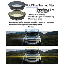 Load image into Gallery viewer, JSR  Drone Filter Lens Filter For DJI Avata,Style:, MCUV, CPL, ND8, ND16, ND32, ND64, ND8-PL, ND16PL, ND32PL, ND64PL, Anti-light Harm, Star, Brushed Gold, Brushed Blue, CPL+ND8+ND16, 4-in-1 (ND), 4-in-1 (NDPL), 6 In 1, 9 In 1