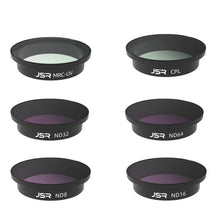 Load image into Gallery viewer, JSR  Drone Filter Lens Filter For DJI Avata,Style:, MCUV, CPL, ND8, ND16, ND32, ND64, ND8-PL, ND16PL, ND32PL, ND64PL, Anti-light Harm, Star, Brushed Gold, Brushed Blue, CPL+ND8+ND16, 4-in-1 (ND), 4-in-1 (NDPL), 6 In 1, 9 In 1